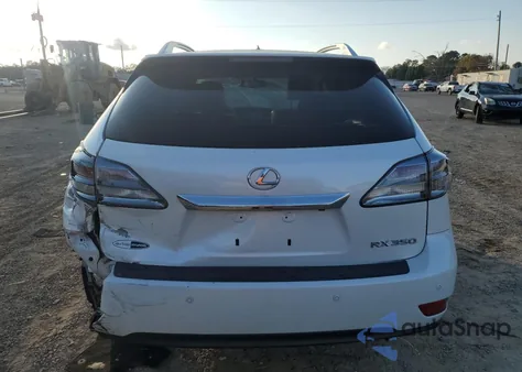 2012 Lexus Rx 350 из США, поврежденный, VIN 2T2ZK1BA6CC081296